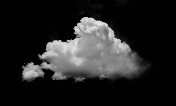 Siyah Sırtüstü Beyaz Bulutlar — Stok fotoğraf