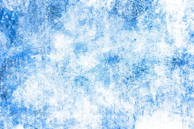 Grunge lacivert soyut doku arka planı. Beyaz, eski, eskimiş beton duvar yüzeyinde mavi boya. Grafik çizimi, yaratıcı sanat kartı tasarımı, arka plan, duvar kağıdı desenli tahıl deseni.