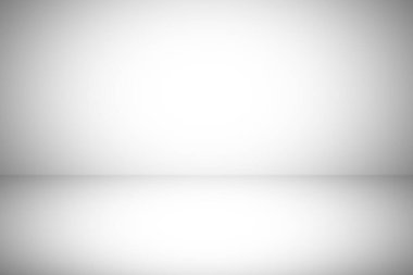 Soyut gri stüdyo gradyan duvarı ve zemin arka planı boş odada modern şablon grafik yaratıcı tasarımı, pürüzsüz arkaplan dokusu duvar kâğıdı ve stüdyo kaplaması için parlak ışık altında.