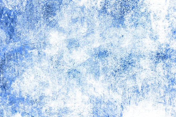 卷曲海军蓝抽象纹理背景 白色老式混凝土粉刷墙面上的蓝色涂料 带有谷物图案 用于模板横幅图形创作艺术卡片的设计 — 图库照片