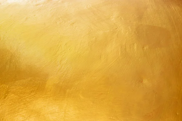 Fondo Textura Pared Oro Pintura Oro Amarillo Superficie Pared Hormigón — Foto de Stock