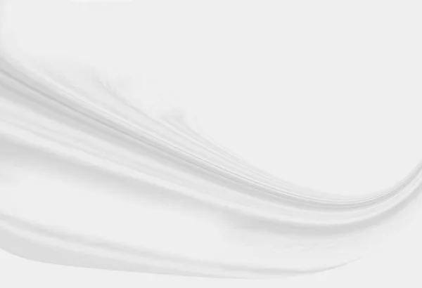 Fundo Abstrato Branco Textura Tecido Branco Com Onda Suave Elegante — Fotografia de Stock