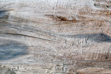 Eski tahta tahta tahta masa yüzey arka planının klasik kırsal grunge dokusu, perde arkası olarak grunge ahşap doku kullanımı