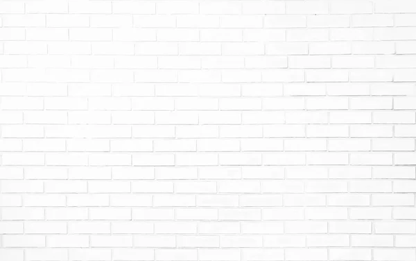 White Brick Wall Texture Background — Stock Photo, Image