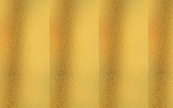 Gold wall texture background. Yellow shiny gold paint on wall serface with light reflection, vibrant golden luxury wallpaper shee