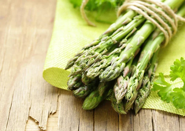 Plantaardige Natuurlijke Biologische Groene Asperges — Stockfoto