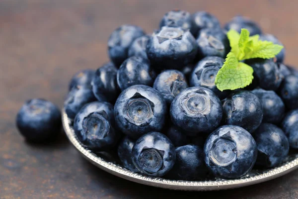 Verse Biologische Bosbessen Berry Tafel — Stockfoto