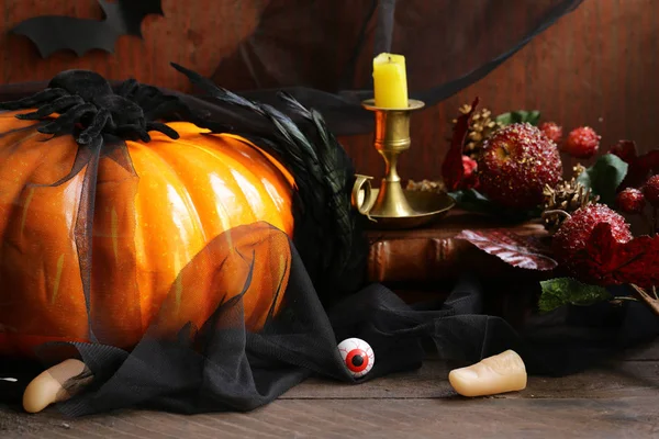 Натюрморт Осеннего Праздника Хэллоуин — стоковое фото