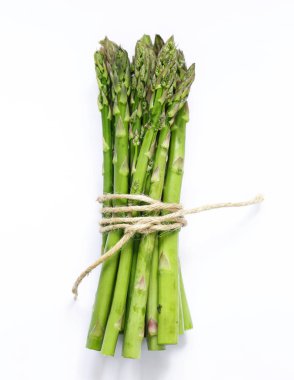 doğal organik yeşil kuşkonmaz sebze