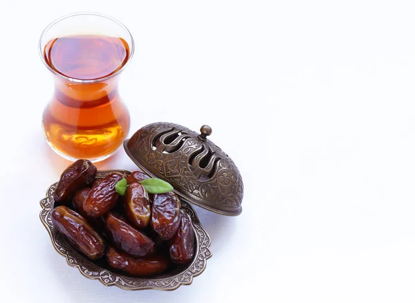 Sweet Dates Oriental Sweetness Treats — Stock Photo, Image