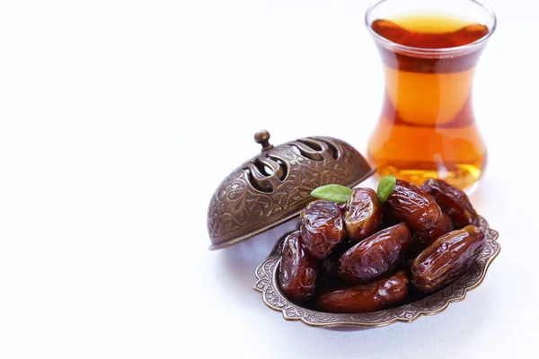 Sweet Dates Oriental Sweetness Treats — Stock Photo, Image