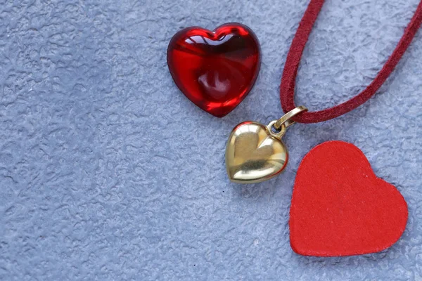 Pendentif Coeur Cadeau Pour Saint Valentin — Photo