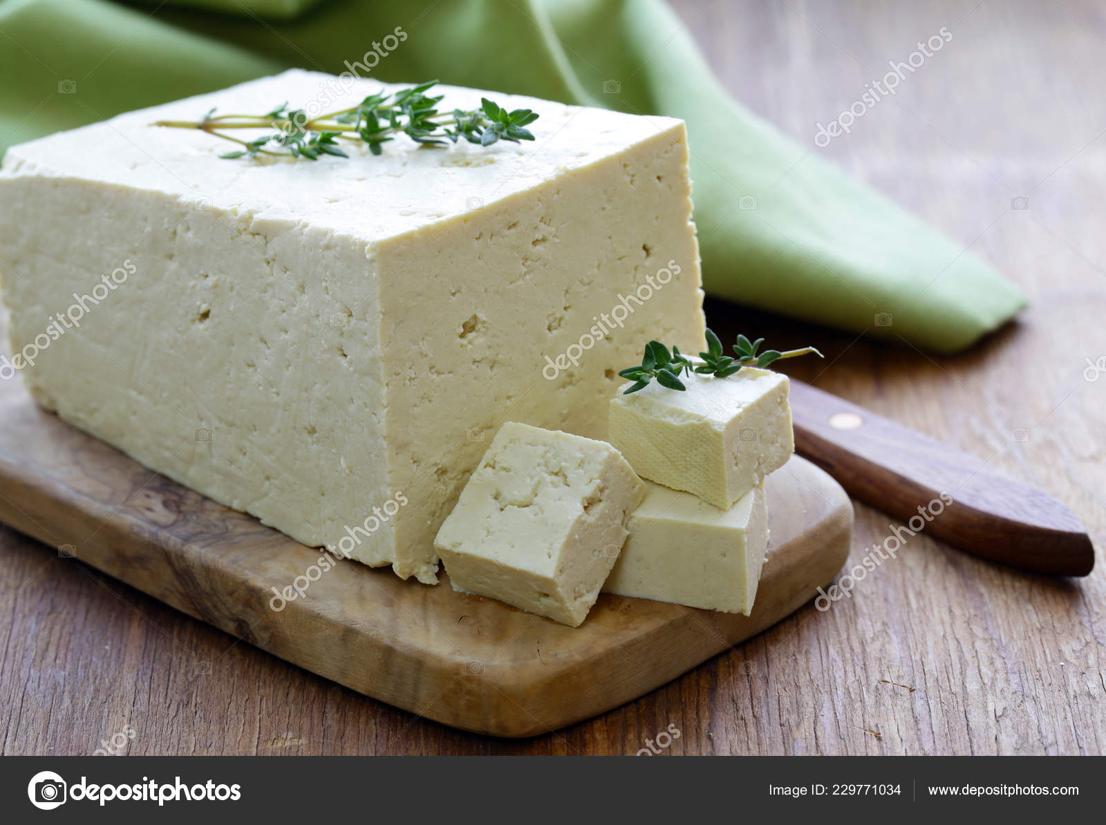 Comer queso tofu como