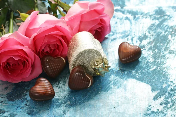 Het Feest Van Liefde Valentijnsdag — Stockfoto