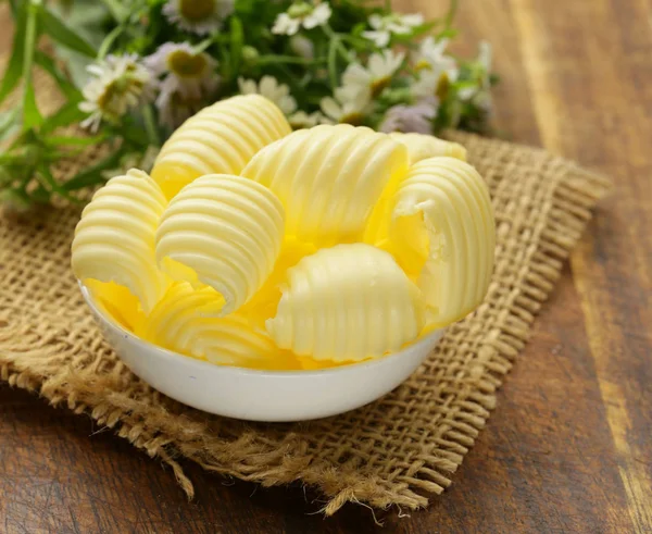 Fresh Yellow Dairy Butter — Stock Photo, Image