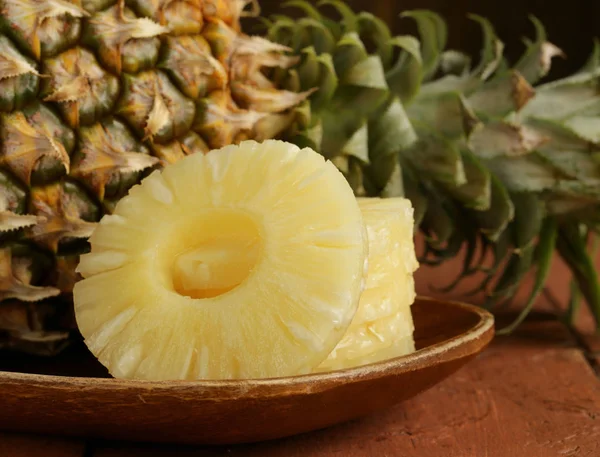 Dessert Süße Bio Ananas — Stockfoto