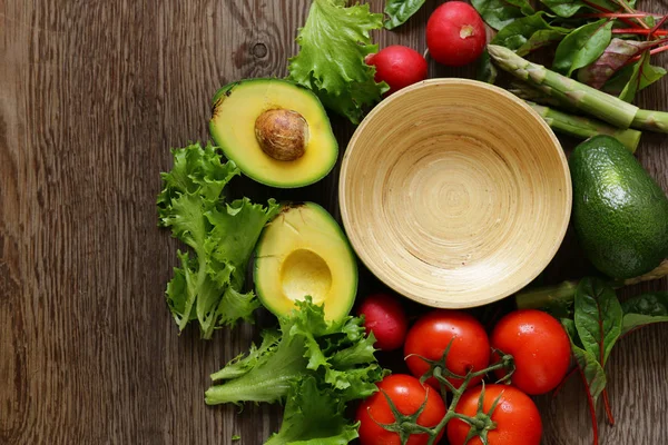 sağlıklı beslenme için taze organik sebze