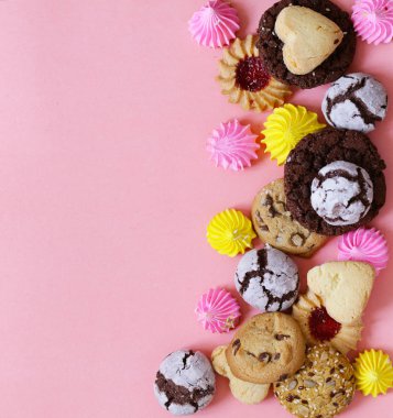 tatlı ve muamele etmek için ev yapımı kurabiye