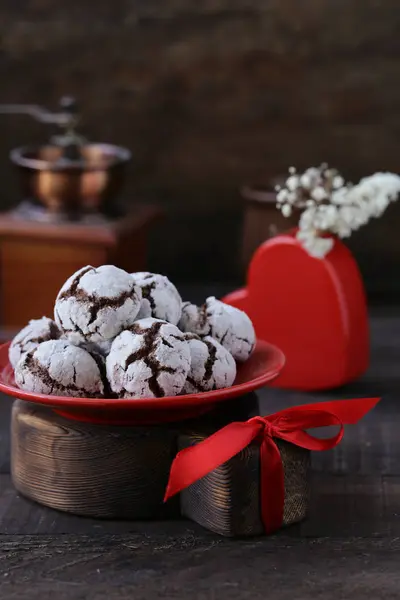 Galletas Caseras Para Postre Regalo —  Fotos de Stock