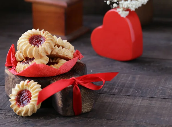 Biscoitos Caseiros Para Sobremesa Tratamento — Fotografia de Stock