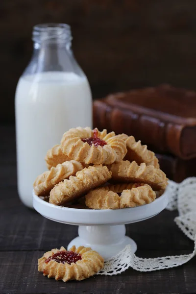 Biscuits Faits Maison Pour Dessert Traiter — Photo