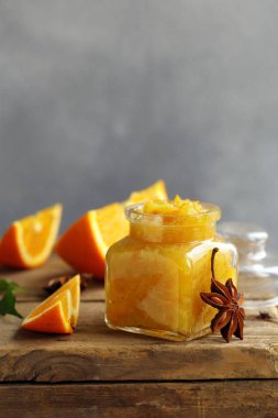Ev yapımı portakal reçeli lezzetli tatlı