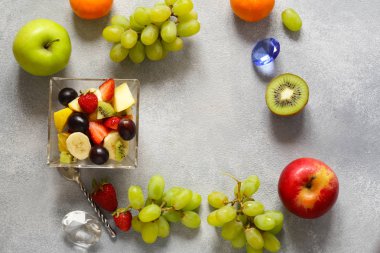 meyve kahvaltı salatası sağlıklı diyet