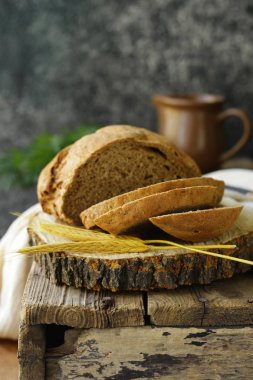 çavdar organik ev yapımı ekmek