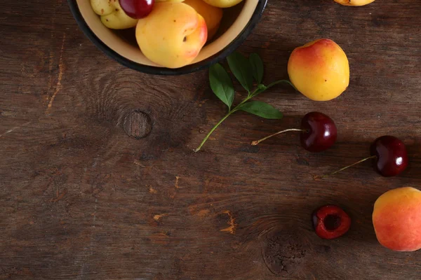 Assortimento Frutti Bosco Antiossidanti Vitamine Una Dieta Sana — Foto Stock