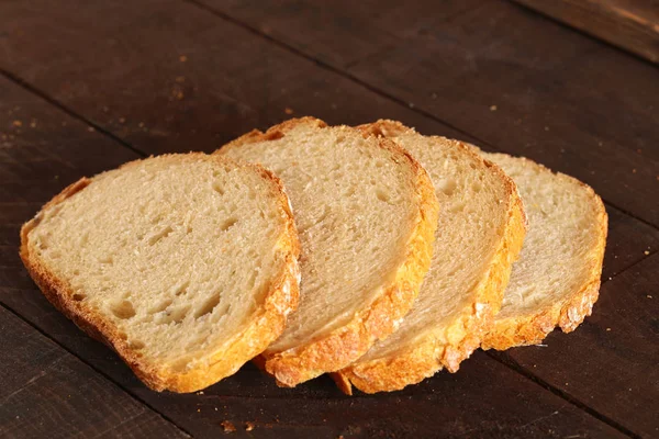 Yapımı Ekmek Dilimlenmiş Tost Sandviç — Stok fotoğraf