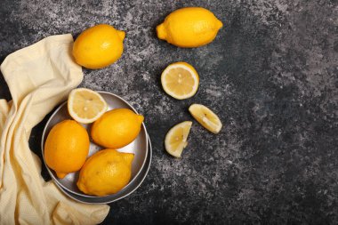 taze doğal organik meyve limon