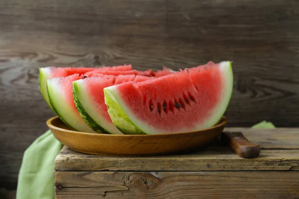Organic Ripe Sweet Watermelon Dessert — Stock Photo, Image