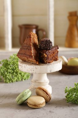 Süper çikolata kek, çeşitli Brownie