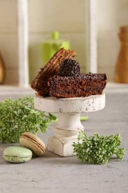 Süper çikolata kek, çeşitli Brownie