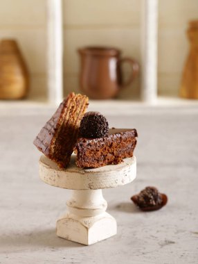 Süper çikolata kek, çeşitli Brownie