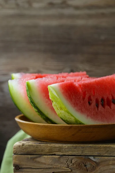 Organisk Modent Vannmelon Til Dessert – stockfoto