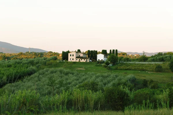 Paisajes Arquitectura Jardines Italianos Hermosas Vistas —  Fotos de Stock