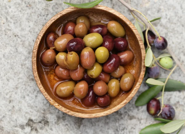 fresh organic olives traditional snack