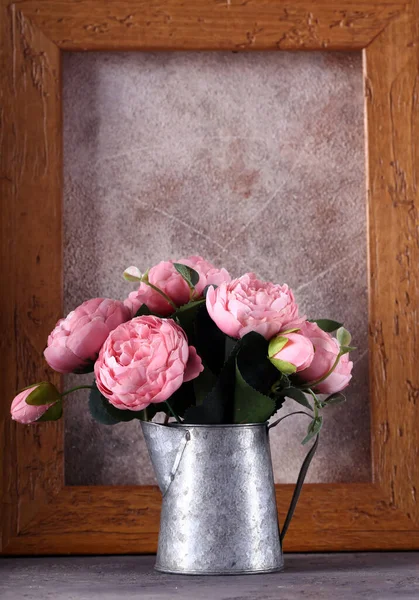 Peônias Rosa Para Decoração Interiores — Fotografia de Stock