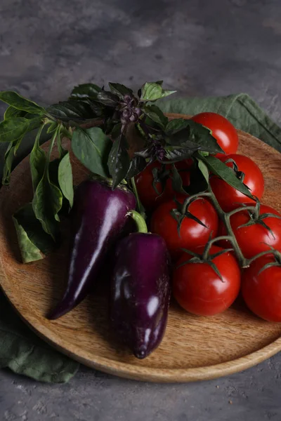 Natural Organic Fresh Vegetables Salad — Stock Photo, Image