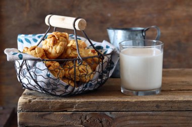 tatlı olarak fındıklı fıstık.