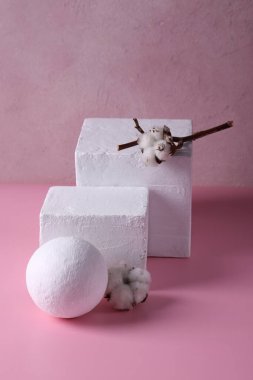 geometrik şekilli modern yaşam