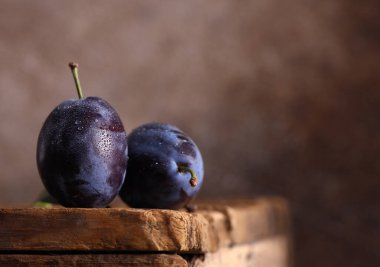 Hayat dolu organik meyveli erik