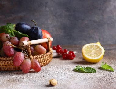 Hayat olgunlaşmış organik sonbahar hasadı