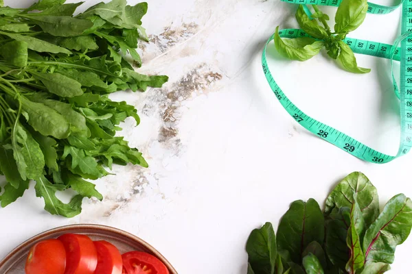 Achtergrond Voor Sport Gezond Eten — Stockfoto