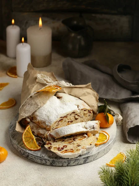 Stollen Natale Dolcetti Decorazioni — Foto Stock