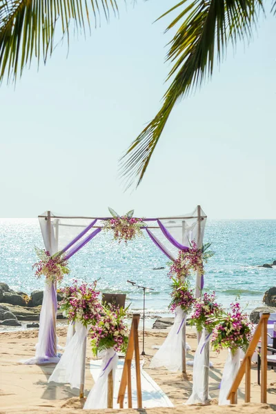 Mariage Sur Plage Thaïlande — Photo