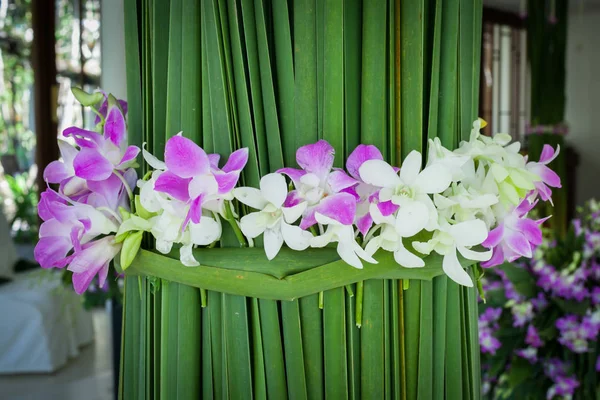 Acuerdo Floral Una Ceremonia Boda Tailandia —  Fotos de Stock