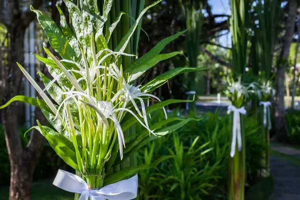 Floral Arrangement Wedding Ceremony Thailand — Stock Photo, Image