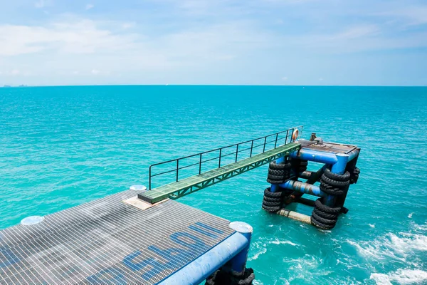 Koh Samui Feribota Görüntüleyin — Stok fotoğraf